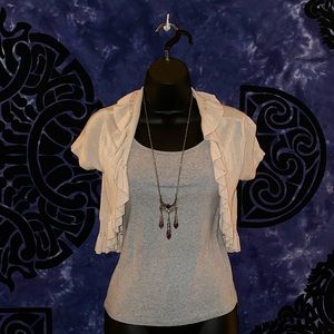Womens vtg shrug top